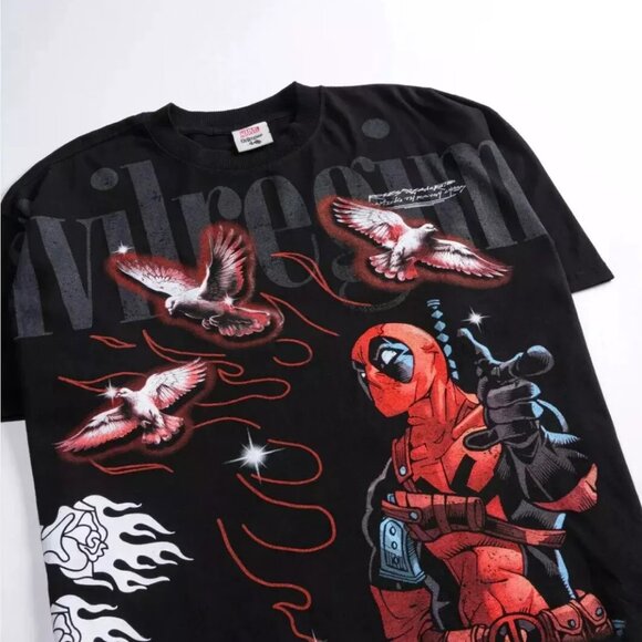 Civil Regime X Dead Pool Oversized Tee - Men’s Large - Picture 3 of 7